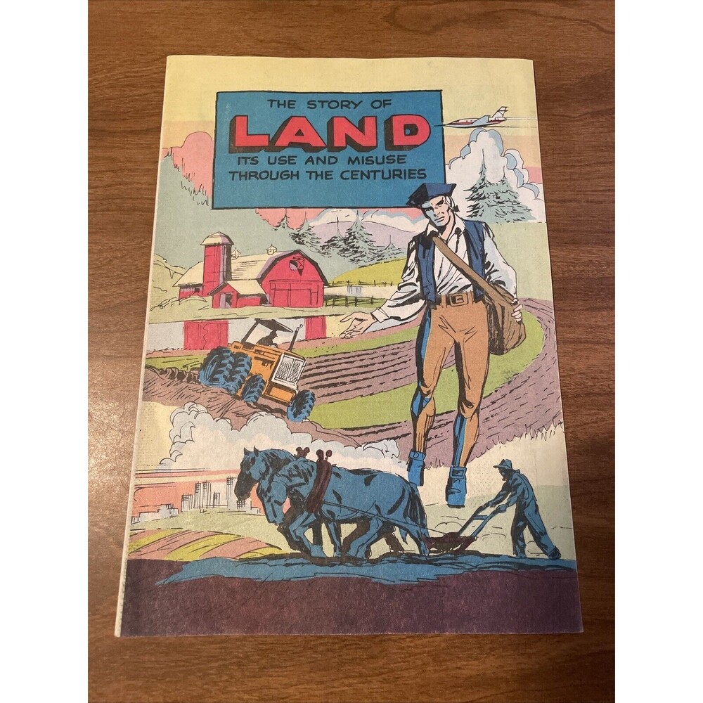 Story of Land Its Use and Misuse 1985 VG+ 4.5 Low Grade